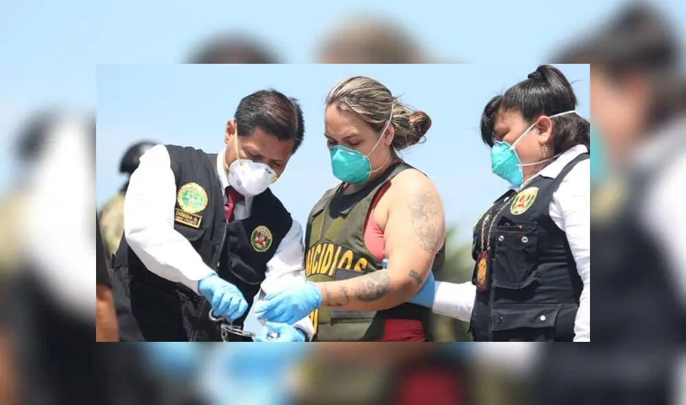 Sospechosos en crimen de joven participaron en reconstrucción de crimen. (Foto: Mauricio Malca / La República) Sospechosos en crimen de joven participaron en reconstrucción de crimen. (Foto: Mauricio Malca / La República)