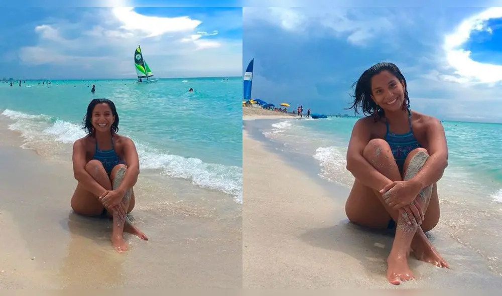 Mayra Couto presume su cuerpo