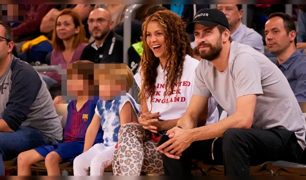 Shakira y Piqué comparten tierna foto familiar