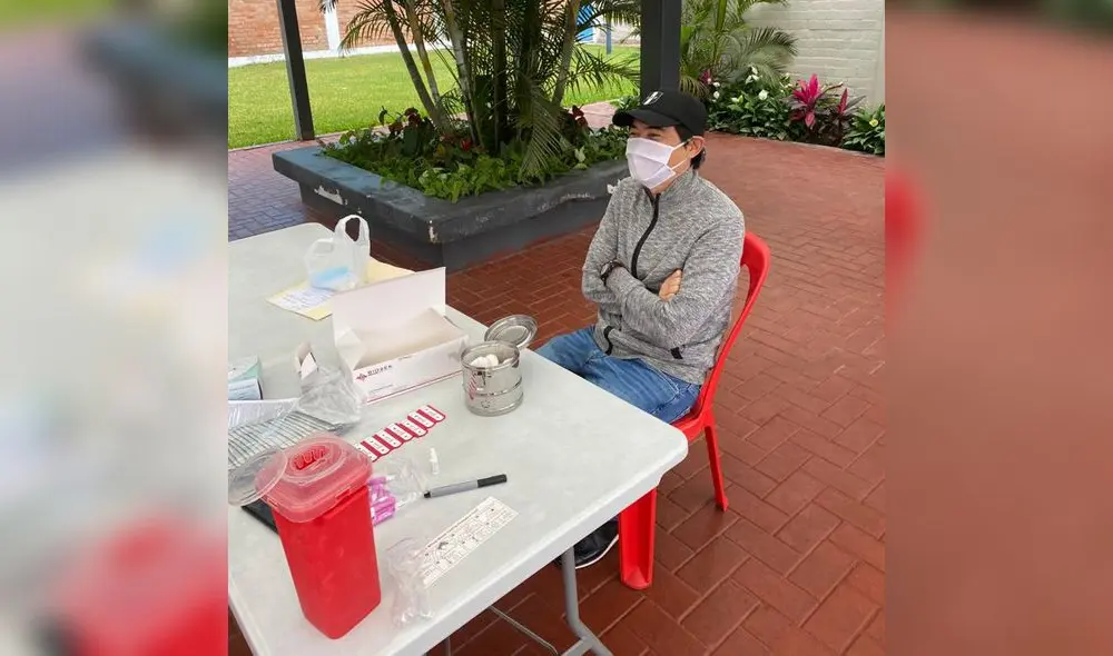 FPF: Hacen pruebas de descarte de COVID-19 a funcionarios en Videna.