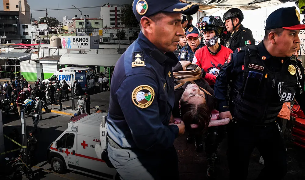 El accidente deja más de 50 heridos en uno de los metros más grandes de Latinoamérica. Foto: composición LR/AFP/EFE