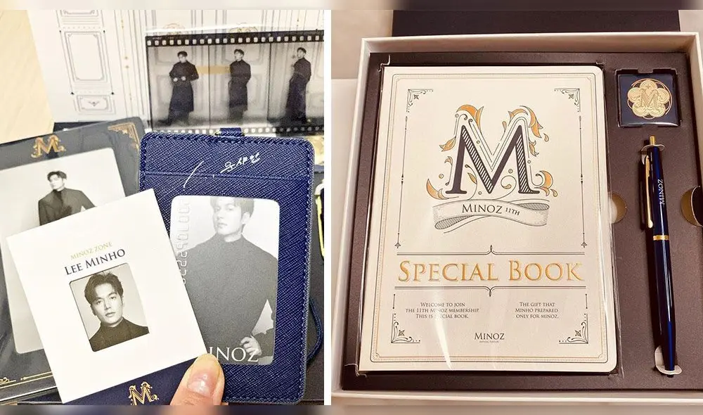 Lee Min Ho: membresía oficial. Foto: Twitter Lee Min Ho: membresía oficial. Foto: Twitter