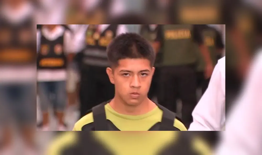 Jorge Eduardo Rodrigo Córdova habría cometido un crimen el 2019 y sería autor de la balacera producida cerca al complejo policial Alipio Ponce. (Foto: Captura de video / América Noticias)