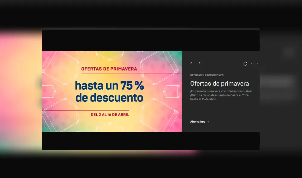 Hay títulos con hasta 80% de descuento, sin embargo.
