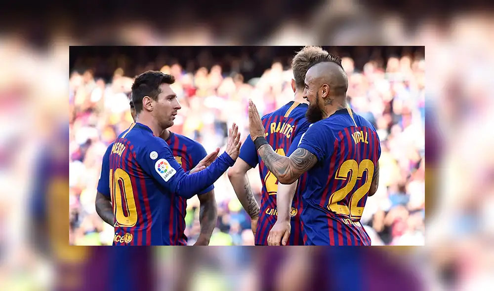 El Barcelona de Lionel Messi se ubica en el cuarto puesto. El Barcelona de Lionel Messi se ubica en el cuarto puesto.