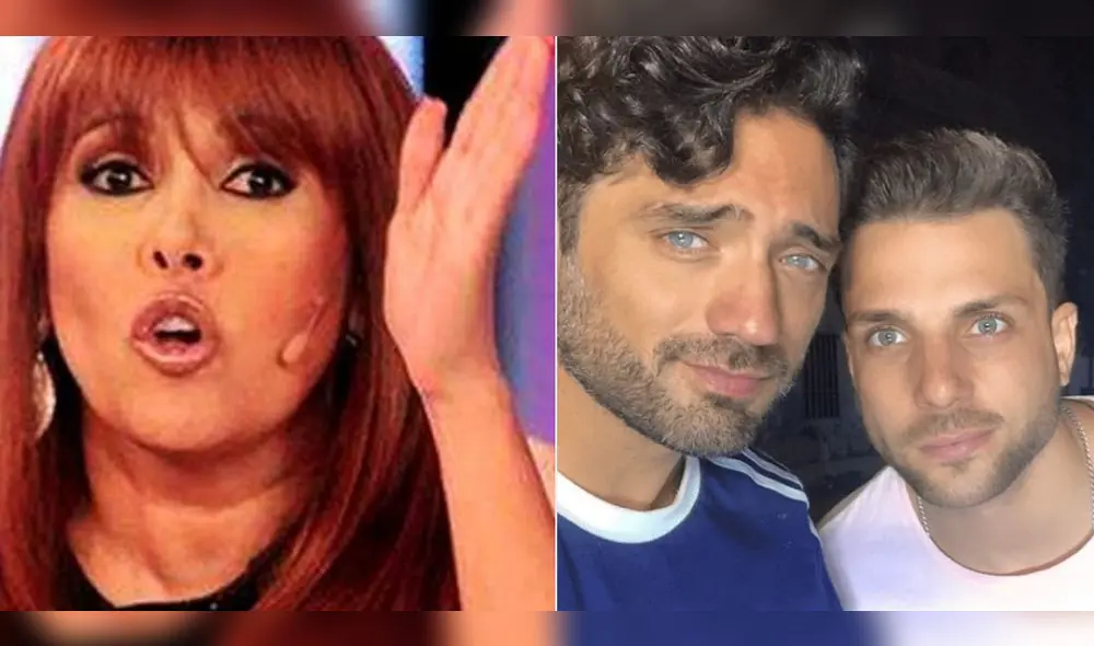 Magaly Medina arremete contra Nicola Porcella. Foto: Composición.