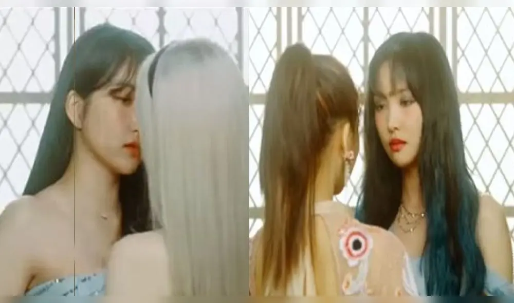Desliza para ver más fotos de "Apple" de GFRIEND. Créditos: Source Music