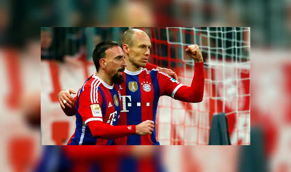 Ribéry y Robben dejarán el Bayern Múnich a final de temporada