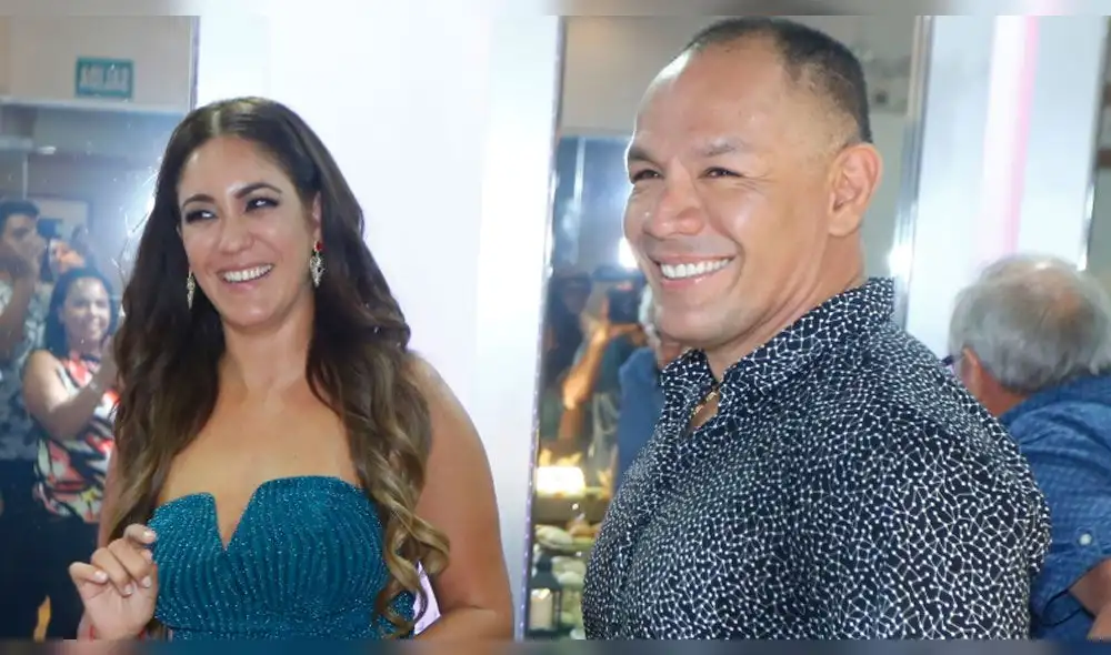 Tilsa Lozano y Jackson Mora Foto: archivo Tilsa Lozano y Jackson Mora Foto: archivo