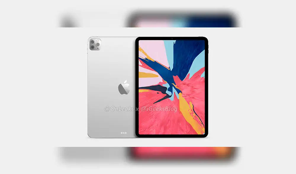 Los primeros renders revelarían el diseño del iPad Pro 2020.