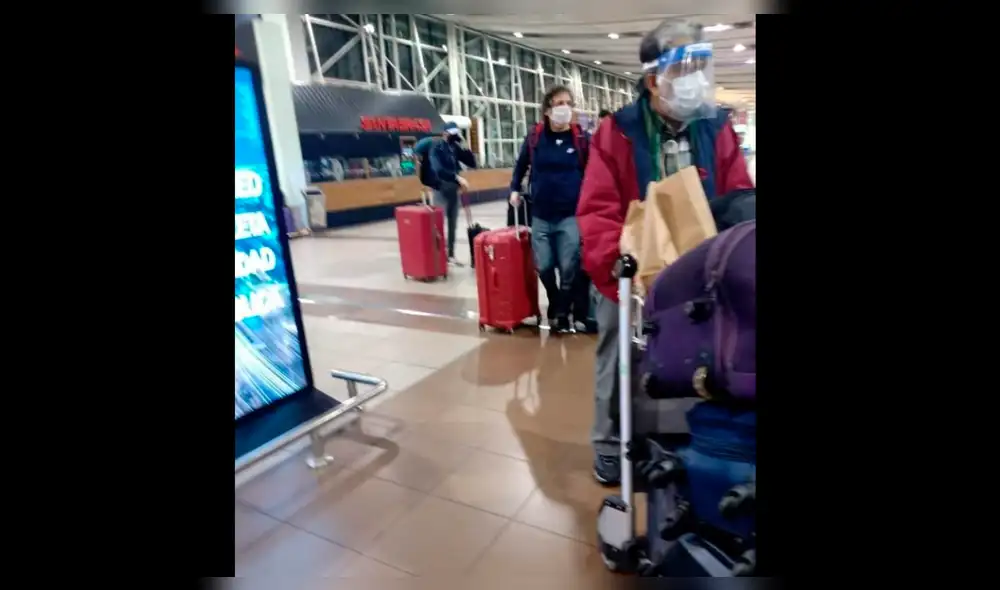 Mario Salas llegó al Perú.