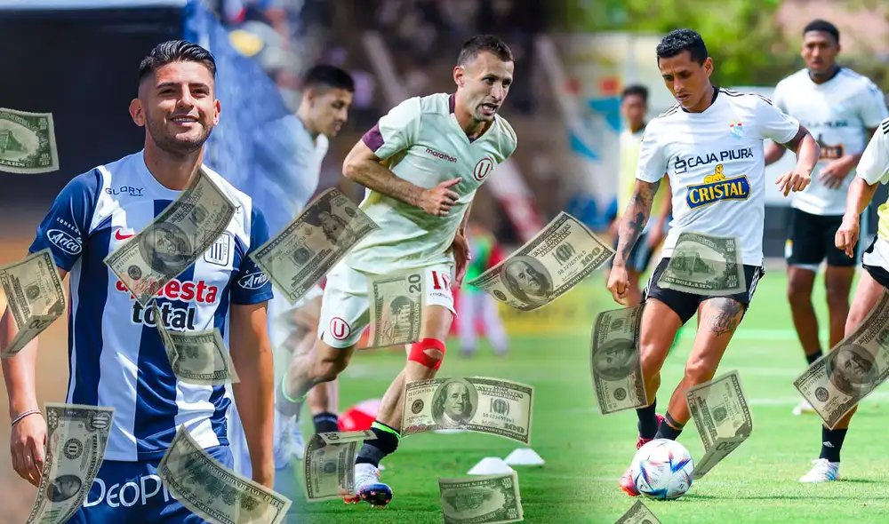 Alianza Lima, Universitario y Sporting Cristal son de los clubes más caros de la Liga 1. Foto: composición LR/Alianza Lima/Universitario/Sporting Cristal
