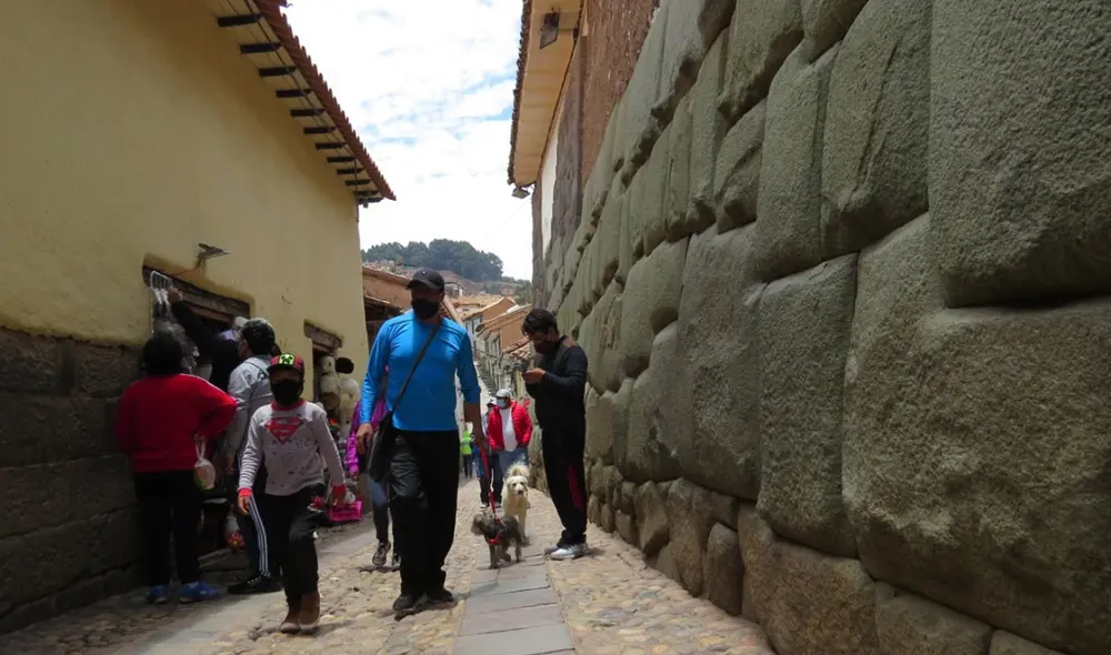 Hatun Rimiyoq, calle donde se encuentra la piedra de los 12 ángulos estuvo concurrida. Foto: La República
