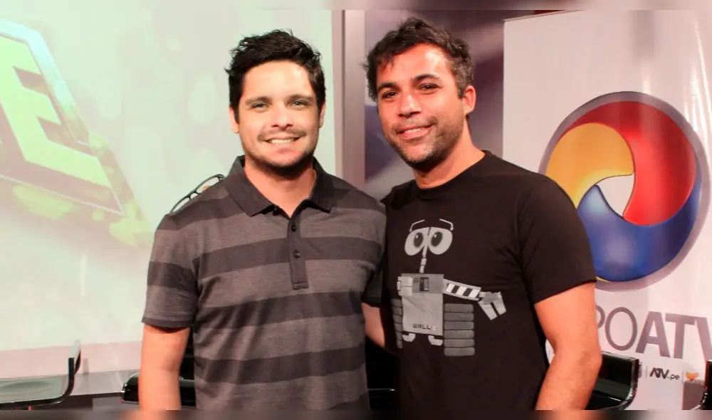 Renzo Schuller y Gian Piero Díaz