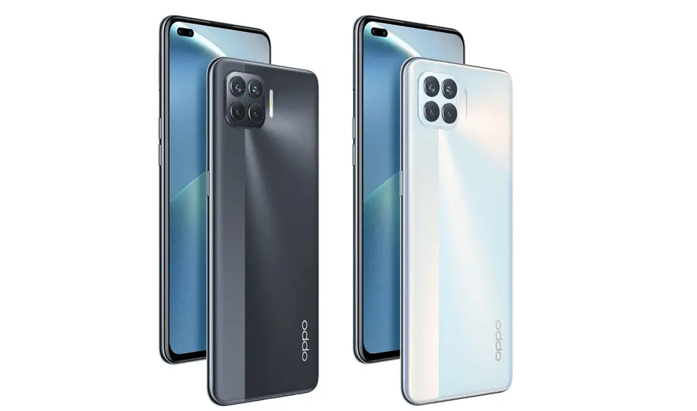 El OPPO Reno 4F tiene cuatro cámaras traseras. Foto: OPPO