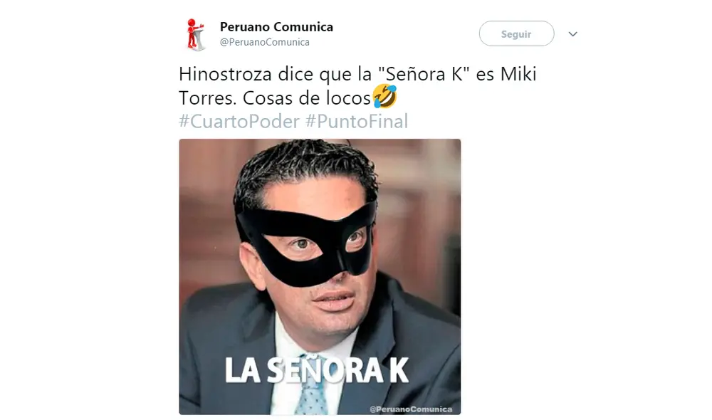 Facebook: Miki Torres es blanco de memes tras revelarse que sería la ‘Señora K’ [FOTOS]
