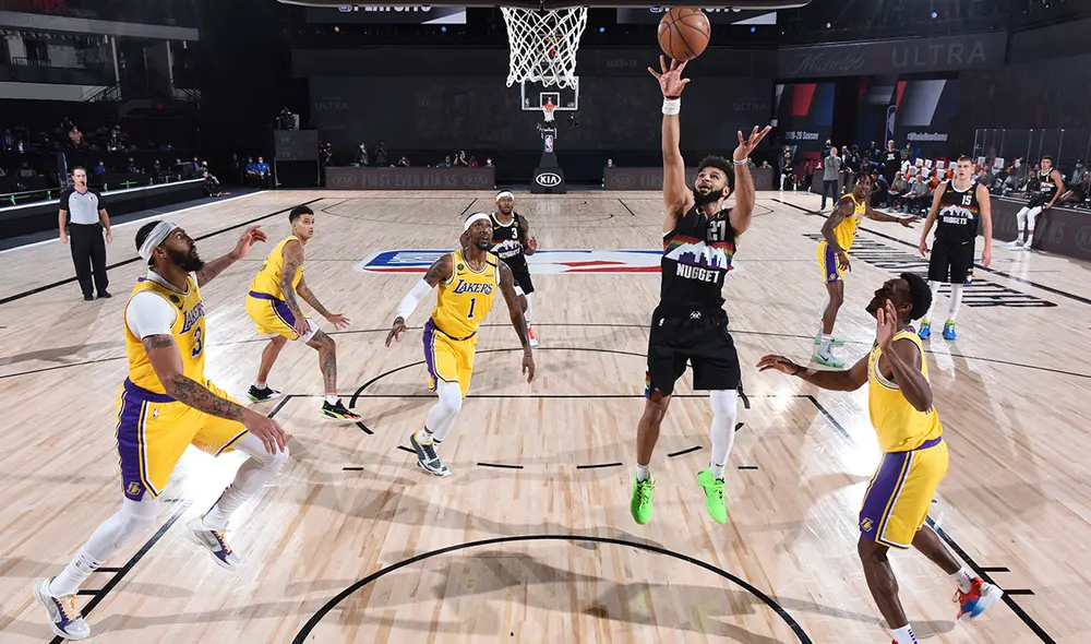 Lakers vs Nuggets EN VIVO por el Game 5 de los NBA Playoffs 2020. Foto: AFP