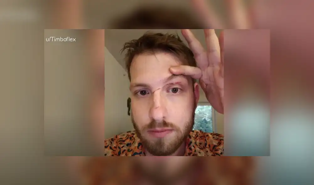 Video es viral en Facebook. Esposos dormían plácidamente, sin imaginar que el felino les daría tremendo susto al escuchar el sonido de su alarma. Fotocaptura: YouTube