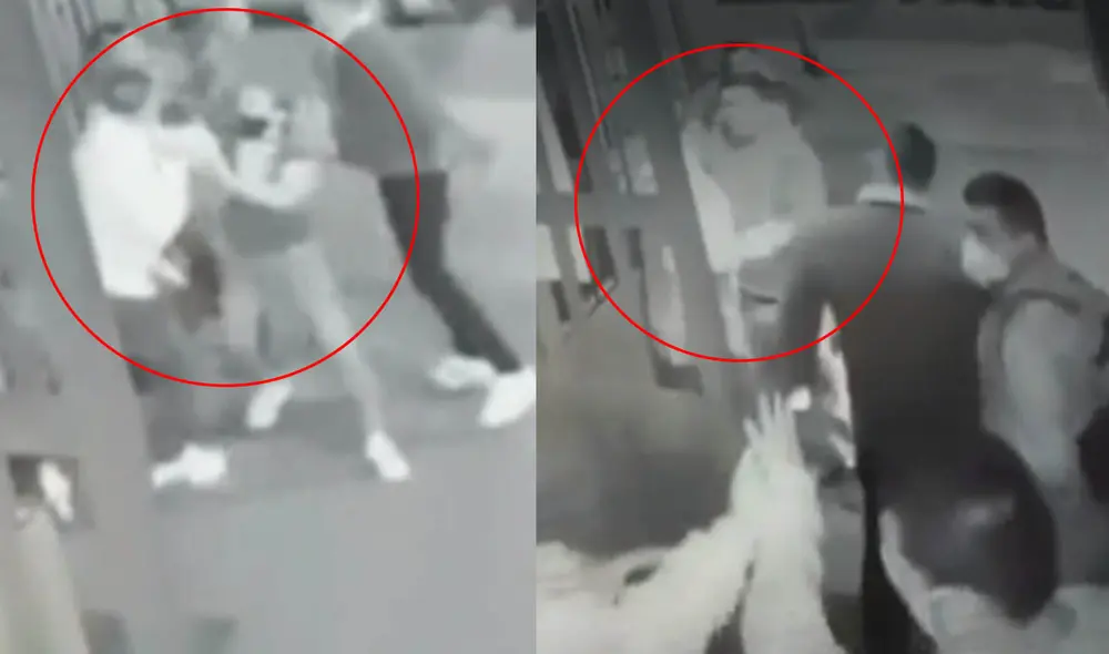 El agresor se encuentra no habido en el condominio. Él contaba con antecedentes por realizar constantes fiestas. Foto: captura de América El agresor se encuentra no habido en el condominio. Él contaba con antecedentes por realizar constantes fiestas. Foto: captura de América