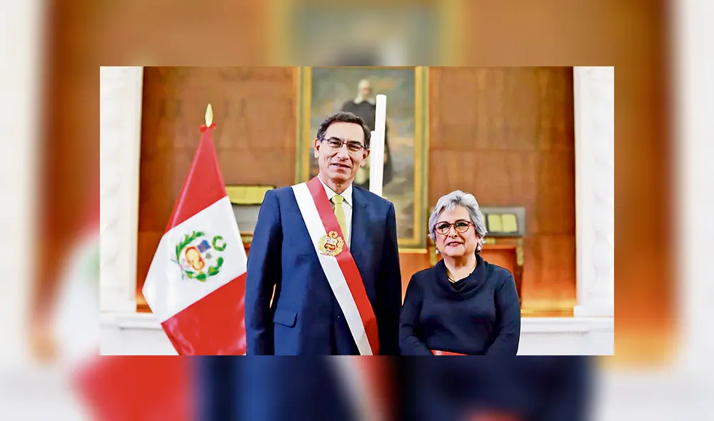 Cargo. El presidente Martín Vizcarra presentó a Sonia Guillén. Cargo. El presidente Martín Vizcarra presentó a Sonia Guillén.