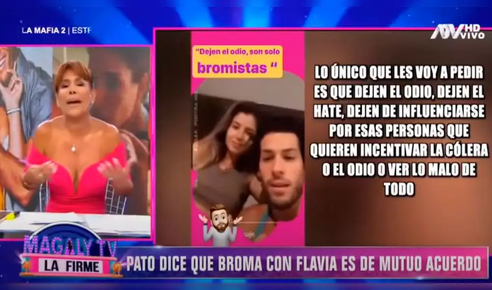 Magaly Medina arremete contra Patricio Parodi Foto: captura Magaly Medina arremete contra Patricio Parodi Foto: captura