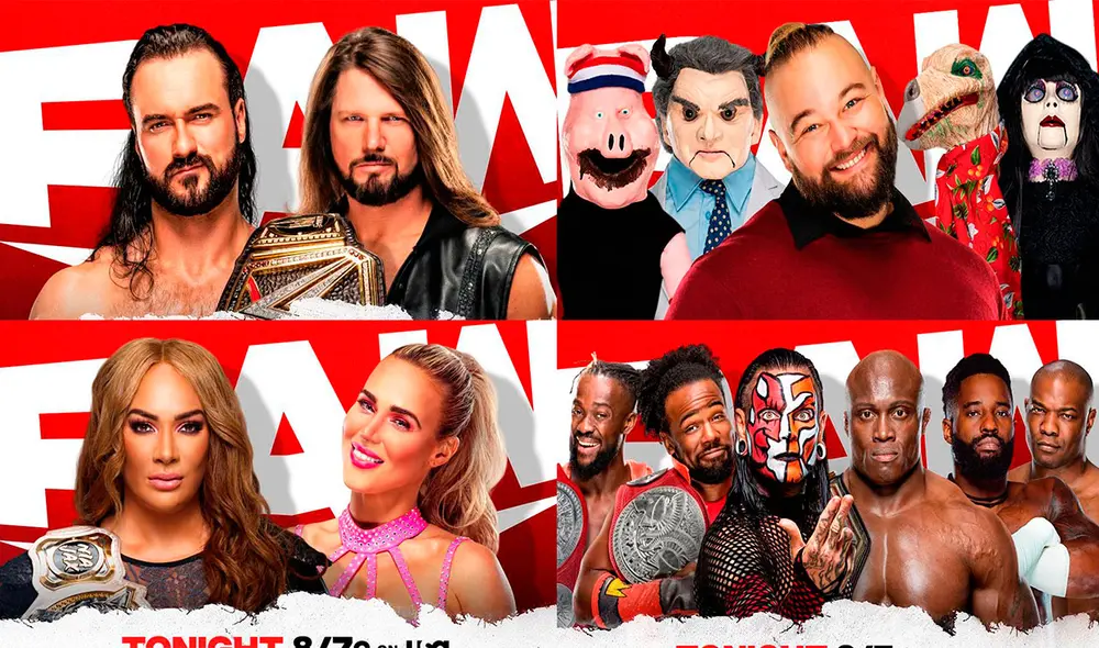 Monday Night Raw se realiza este lunes desde el Amway Center de Orlando, Florida. Foto: WWE