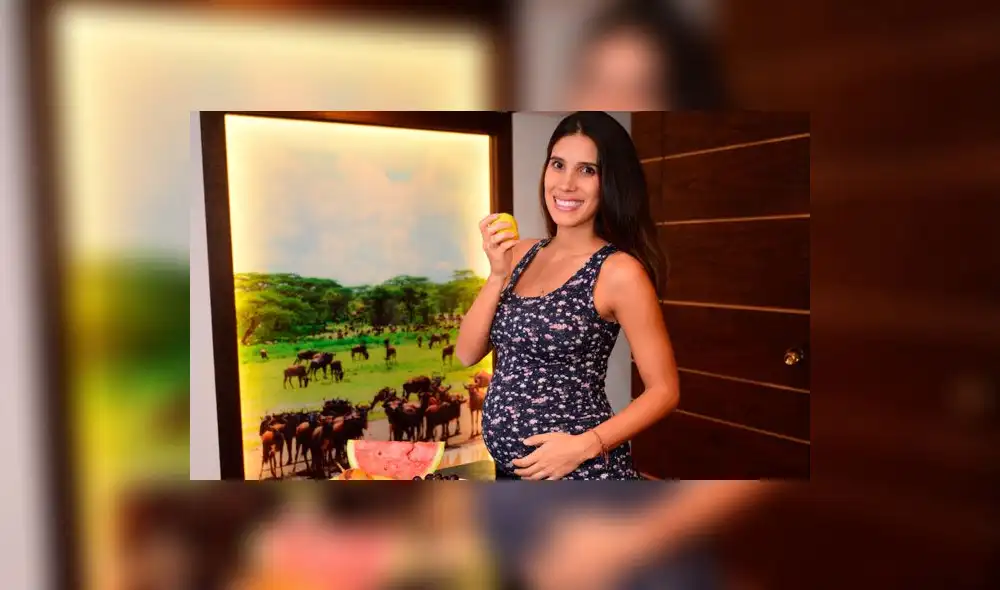 Vanessa Tello mostró la rutina de ejercicios que lleva a sus ocho meses de embarazo [VIDEO]