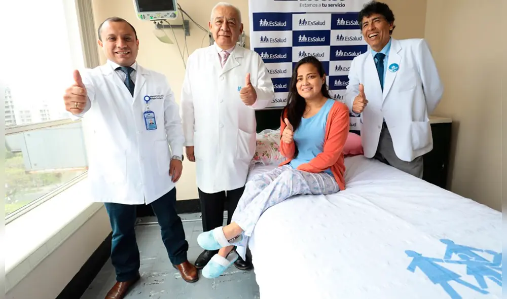 El primer trasplante de la joven fue en el 2015, pero el 2017 el órgano sufrió rechazo. (Foto: EsSalud)