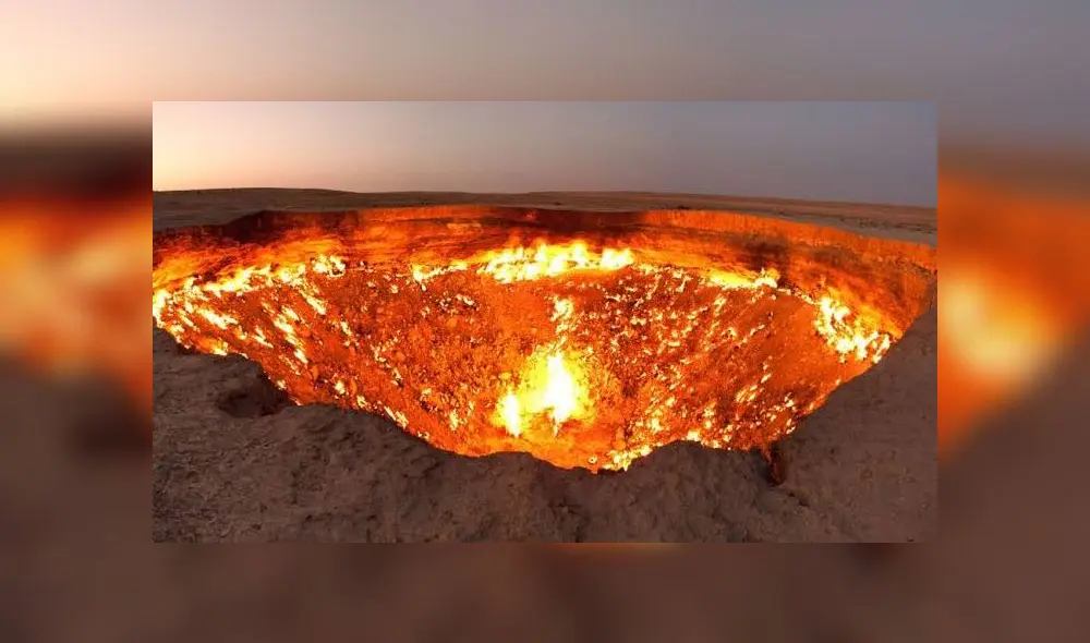 El pozo de Darvaza: la ‘Puerta del infierno’ que no deja de arder [FOTOS y VIDEO] 