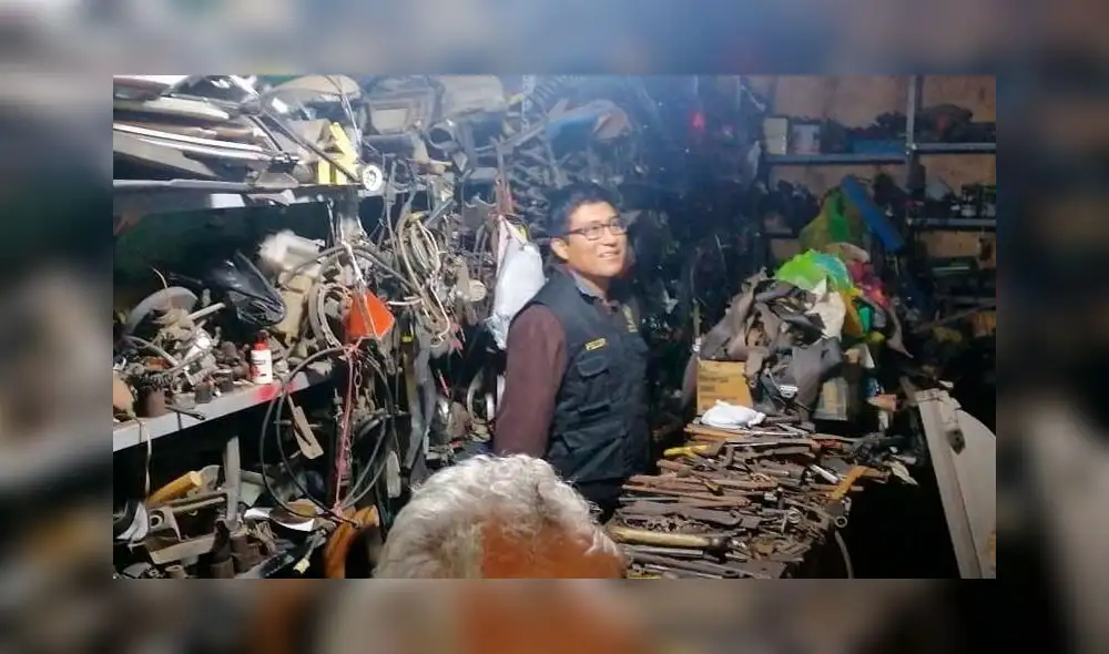 Los bienes hurtados eran devueltos a cambio de sumas de dinero. Foto: Ministerio Público Los bienes hurtados eran devueltos a cambio de sumas de dinero. Foto: Ministerio Público