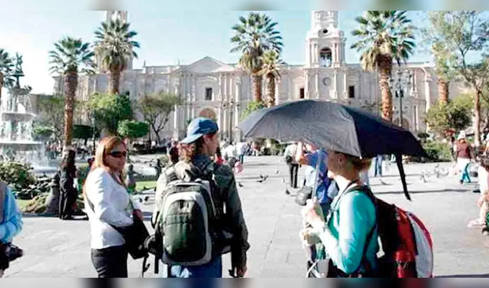 sin turismo. Arequipa recibía visitantes en su mes jubilar. sin turismo. Arequipa recibía visitantes en su mes jubilar.
