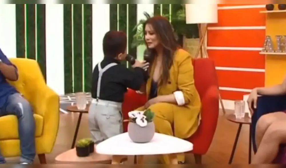 Myriam Hernández llora al escuchar el talento del pequeño Dylan