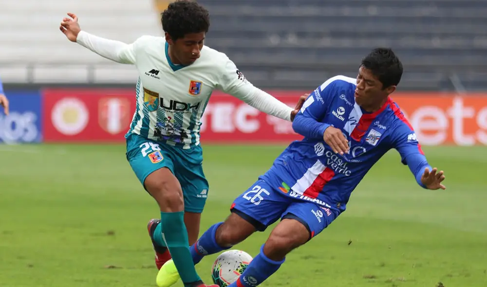Alianza Universidad cayó 1-0 ante Manucci en la última jornada. Foto: @LigaFutProf Alianza Universidad cayó 1-0 ante Manucci en la última jornada. Foto: @LigaFutProf