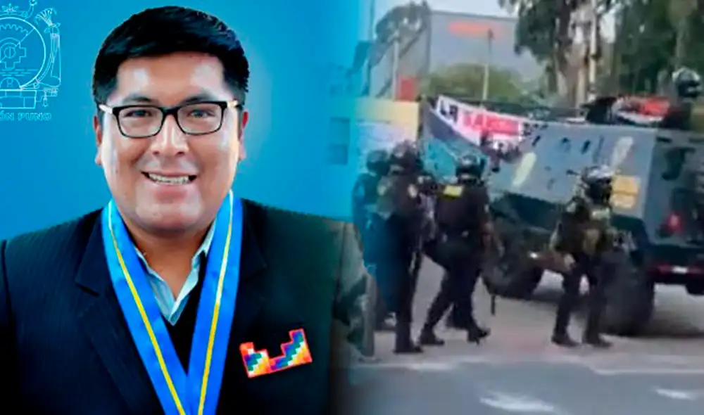 Excosejero de Puno fue golpeado detenido agresivamente. Foto: composición Fabrizio Oviedo/LR Excosejero de Puno fue golpeado detenido agresivamente. Foto: composición Fabrizio Oviedo/LR