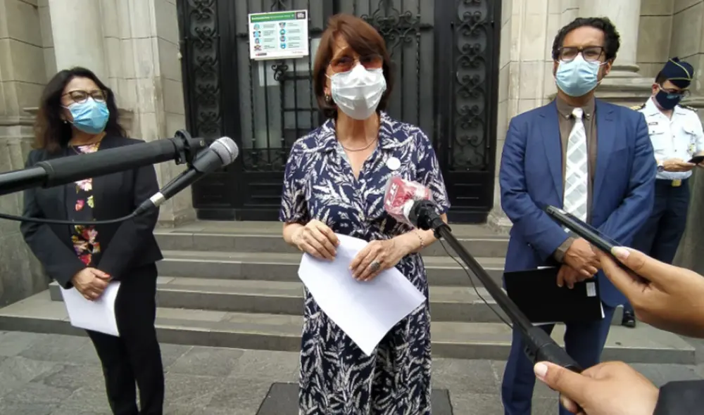 Pilar Mazzetti señaló que el registro del Sinadef revela un aumento de muertes en las últimas semanas. Foto: Grace Mora / URPI - GLR