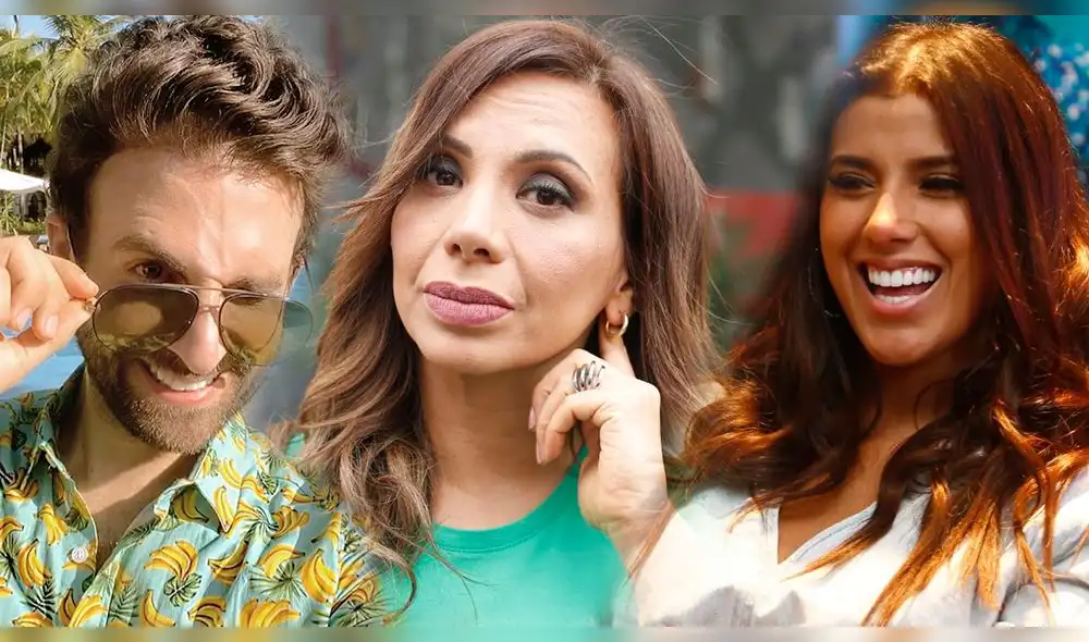 Mónica Cabrejos recibe burla de parte de Rodrigo González y la compara con Yahaira Plaencia. Foto: Composición