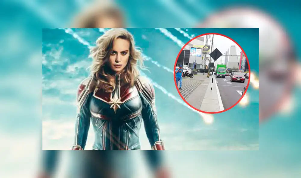 Facebook viral: 'Capitana Marvel' es captada en Lima y fans de Marvel nota curioso detalle [FOTOS]
