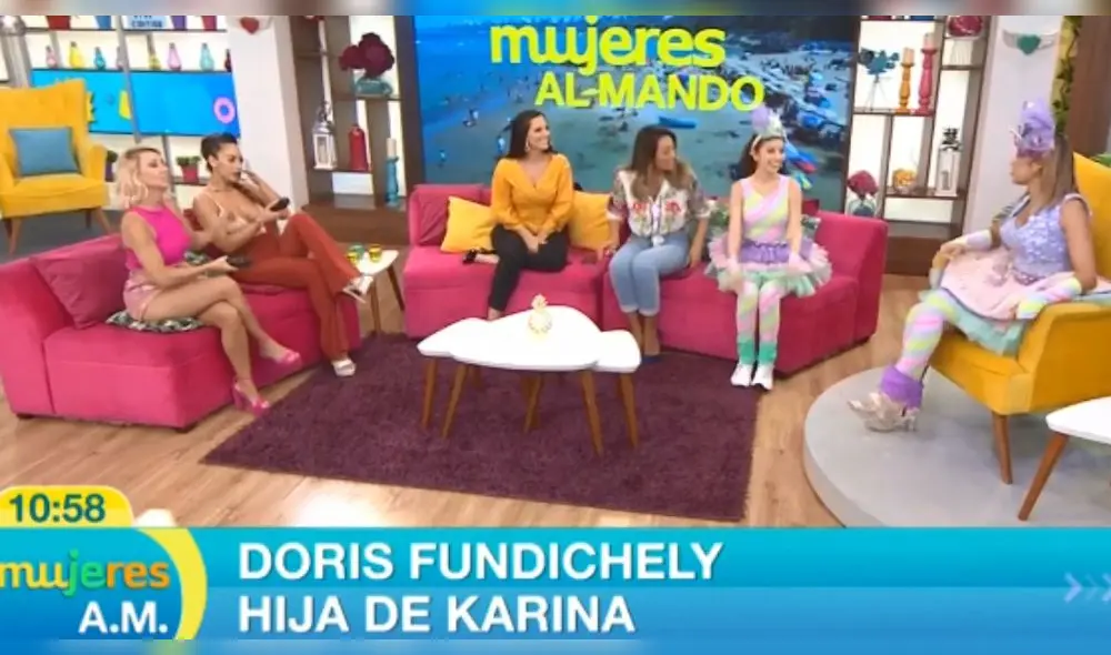 Doris Fundichely lleha hasta el programa Mujeres al mando para sorprender a su madre