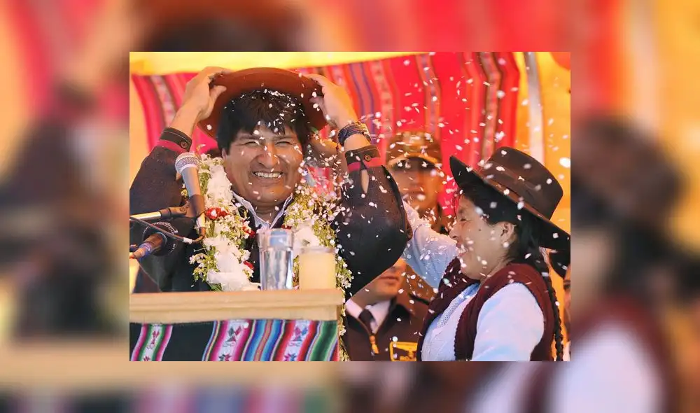 Evo Morales, el presidente que paga doble aguinaldo en su país, está de cumpleaños