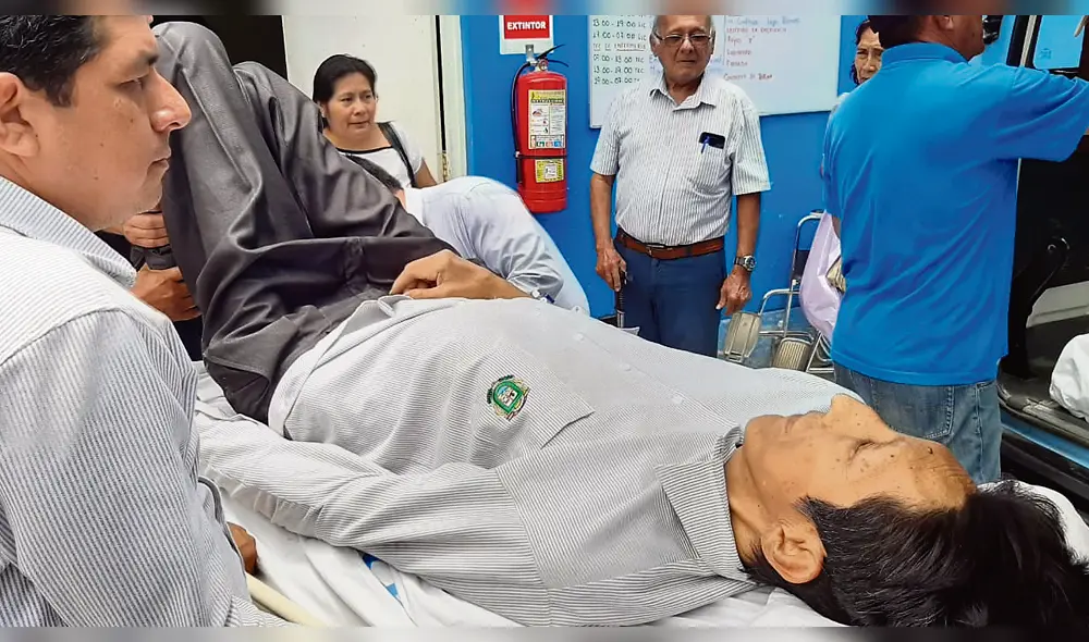 Accidente. Margarito Machaguay fue trasladado a Chiclayo. Accidente. Margarito Machaguay fue trasladado a Chiclayo.