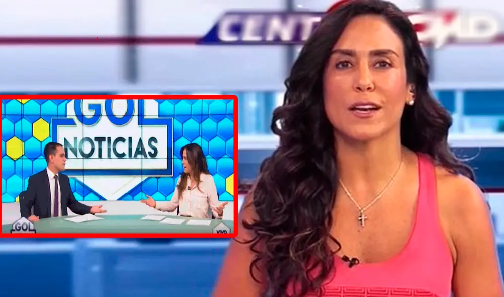 Alexandra del Solar levanta su voz de protesta en pleno programa de Gol Perú. Alexandra del Solar levanta su voz de protesta en pleno programa de Gol Perú.