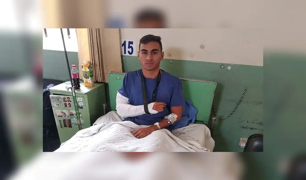 Extranjero se encuentra internado en el hospital Goyeneche.