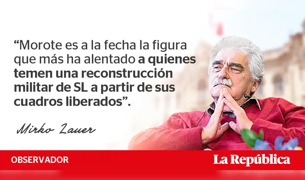 Morote sale de prisión