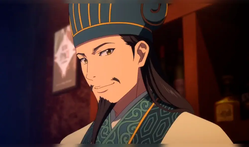 Zhuge Liang, mejor conocido como Kongming, en el anime de "Paripi Koumei". Foto: P.A. Works Zhuge Liang, mejor conocido como Kongming, en el anime de "Paripi Koumei". Foto: P.A. Works