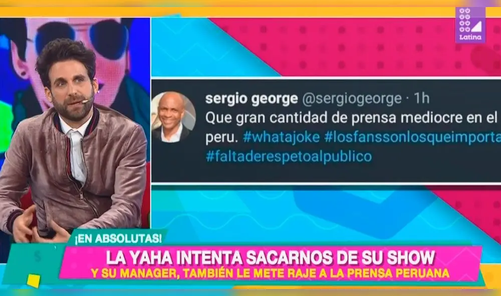 Opiniones divididas ha generado el tweet del representante de Yahaira Plasencia