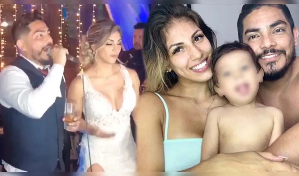 Erick Elera se unió a Allison Pastor en ostentosa boda  [FOTOS]