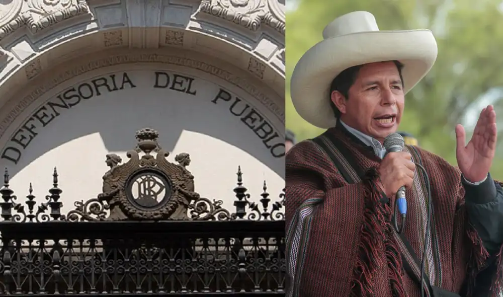 Foto: composición Defensoría del Pueblo / Pedro Castillo