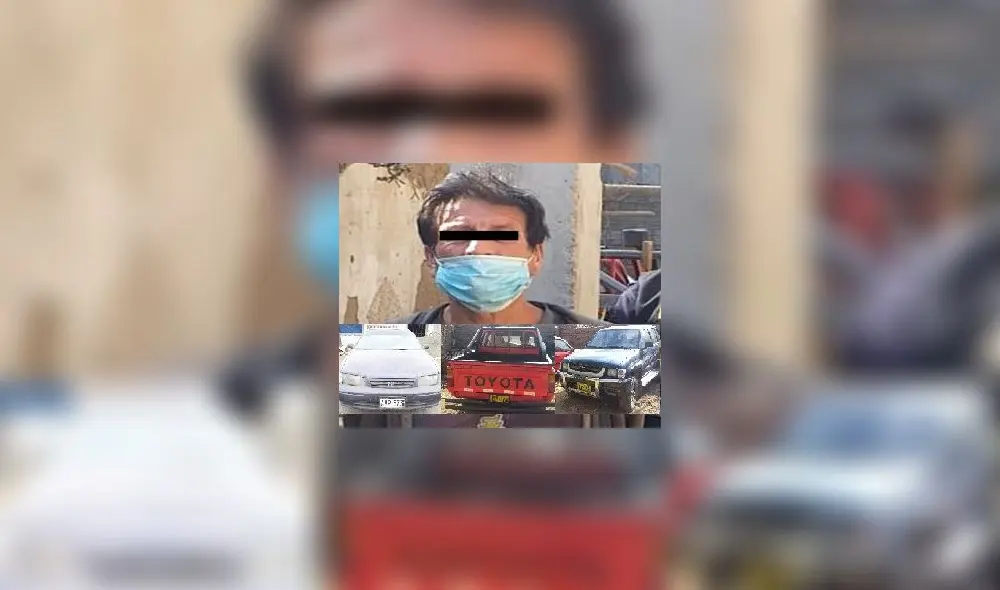 Vehículos estaban escondidos en cocheras de Trujillo.