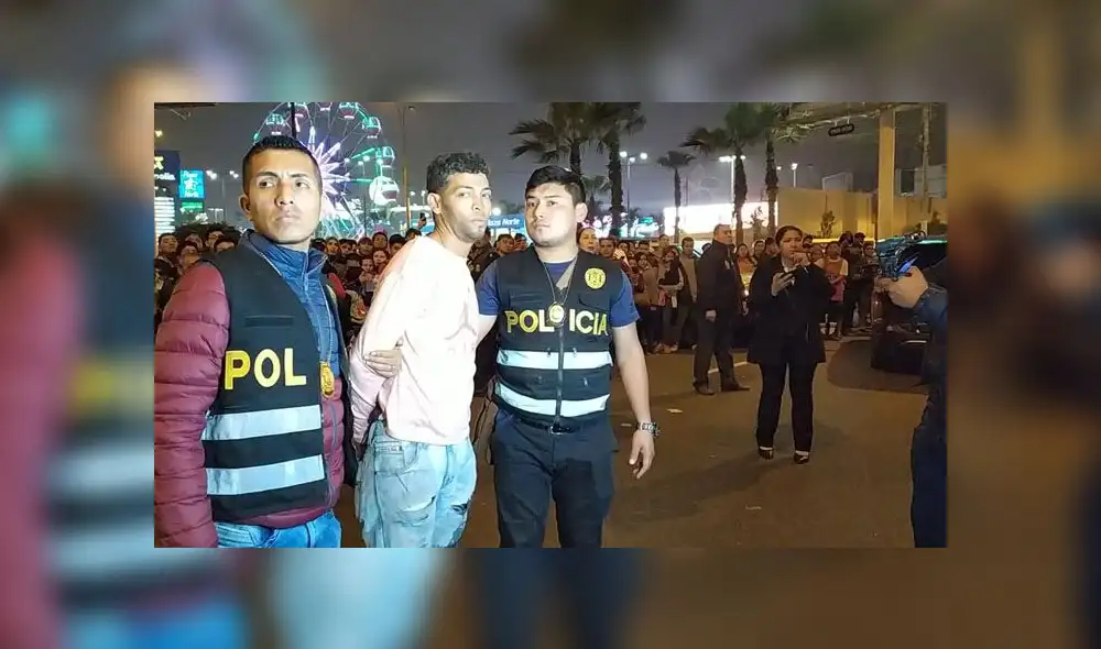 Delincuentes circulaban cerca al centro financiero de Fiori con actitud sospechosa y al negarse a identificarse, la PNP procedió a intervenirlos (Foto: Christian Moreno / Grupo La República) Delincuentes circulaban cerca al centro financiero de Fiori con actitud sospechosa y al negarse a identificarse, la PNP procedió a intervenirlos (Foto: Christian Moreno / Grupo La República)