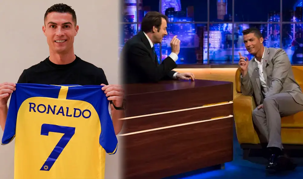 Cristiano Ronaldo llega al Al Nassr después de quedar libre tras su salida del Manchester United. Foto: composición LR/Al Nassr/The Guardian